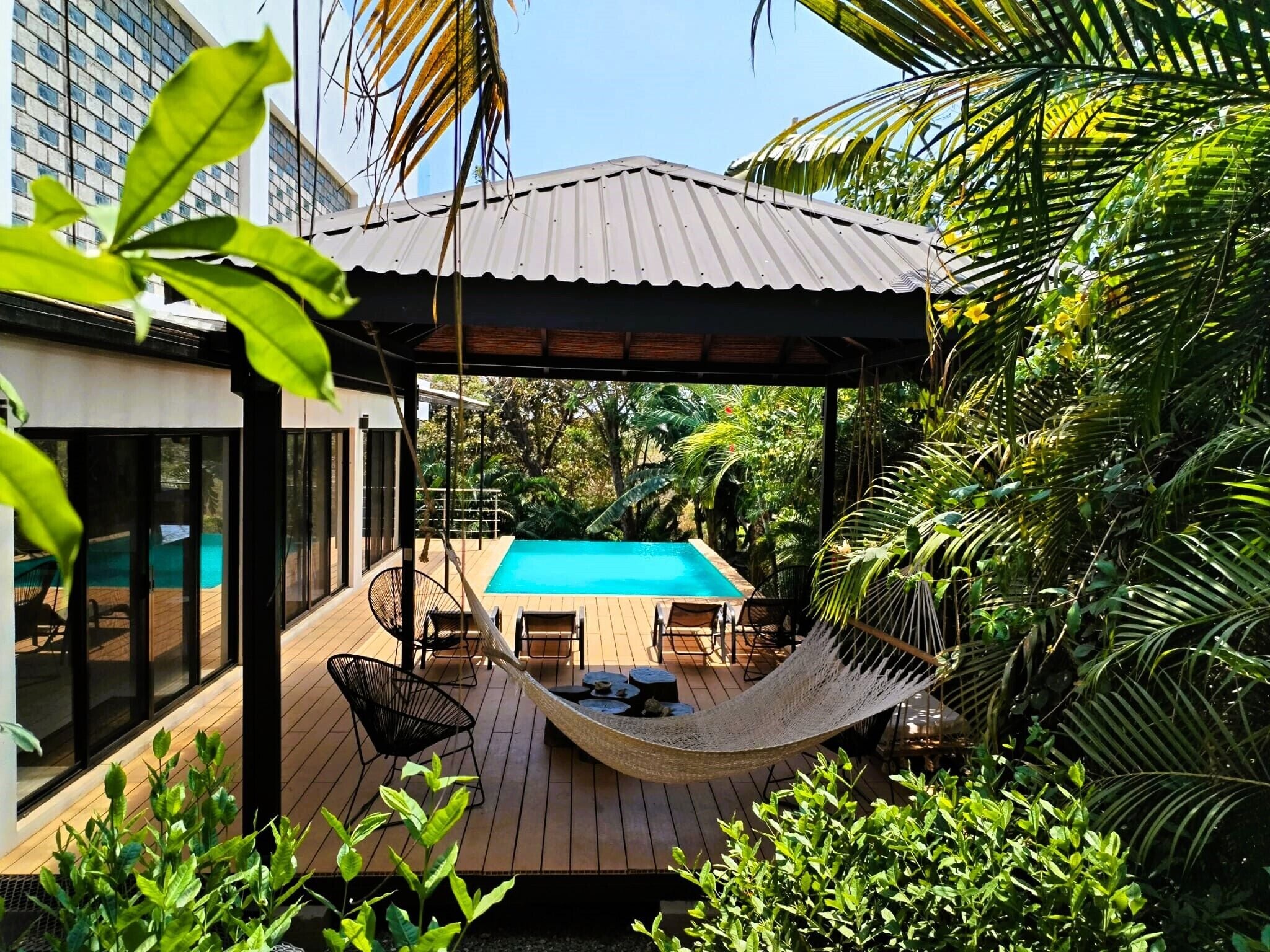 Alberca al aire libre 