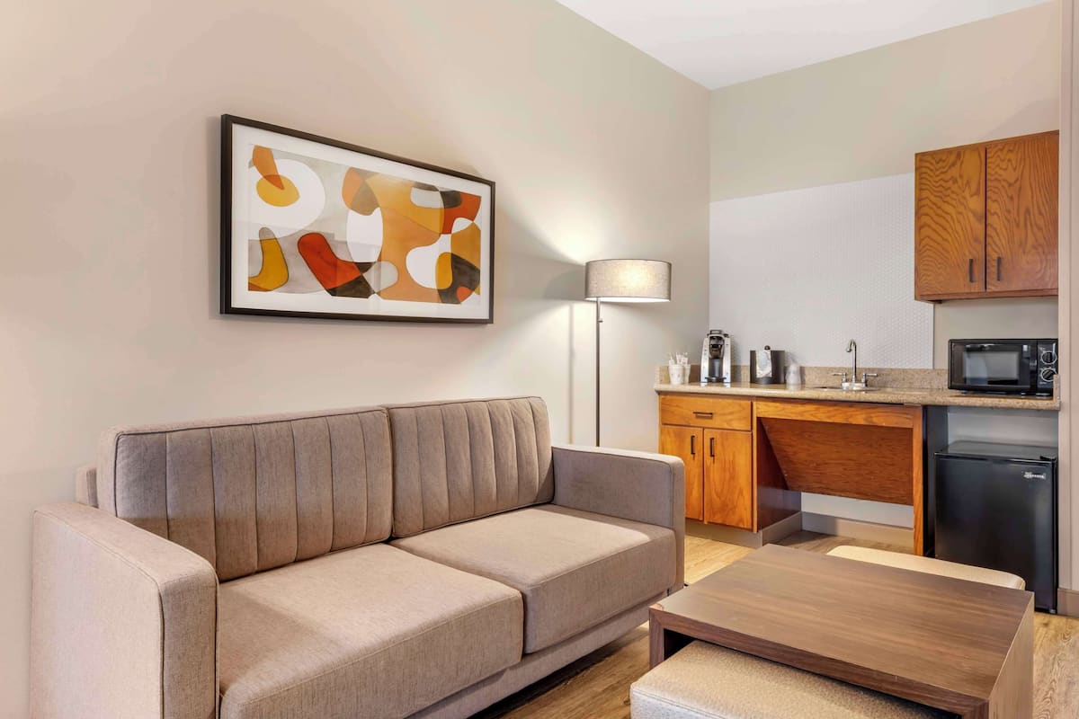 desk, laptop workspace, blackout curtains, soundproofing