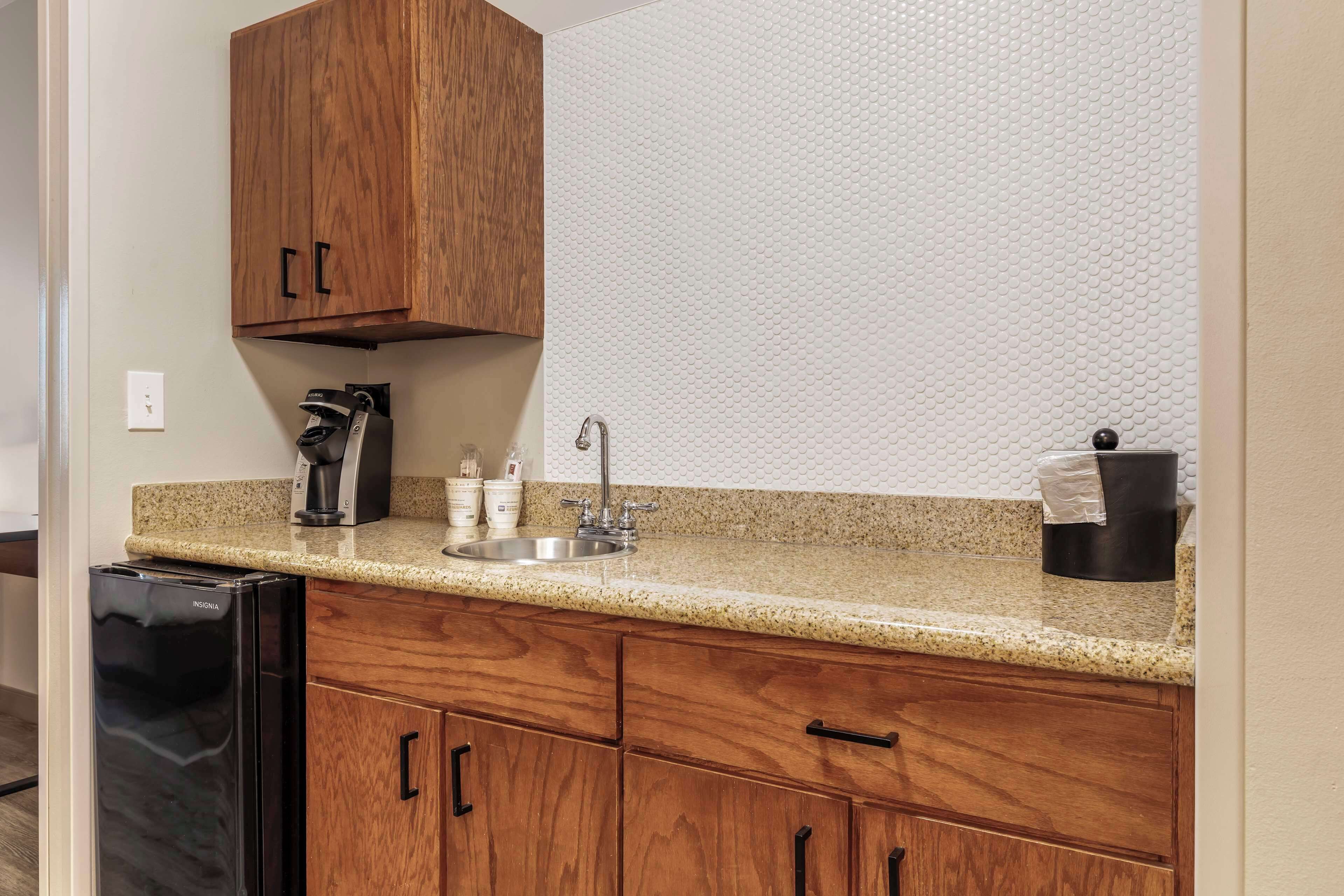 Standard Room, 2 Queen Beds, Non Smoking, Refrigerator & Microwave | Desk, laptop workspace, blackout drapes, soundproofing