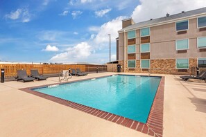 Seasonal outdoor pool