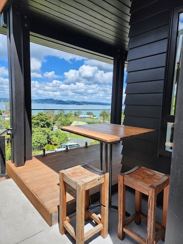 Self contained studio room with private entrance and stunning sea views