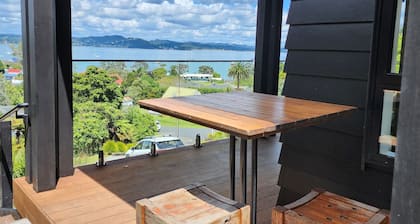 Self contained studio room with private entrance and stunning sea views