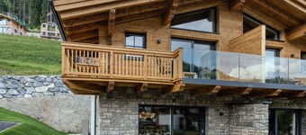 Chalet with sauna near centre and ski lift