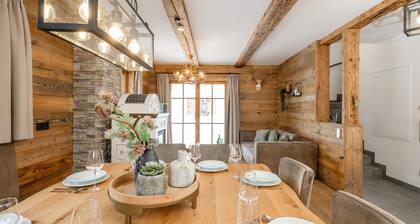 Freestanding chalets with sauna on the slopes