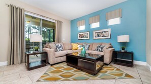 TV, DVD player, mesa de pingue-pongue