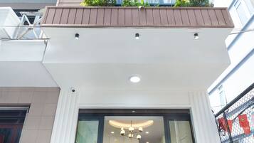 Façade de l’hébergement