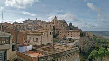 Blick von der Unterkunft