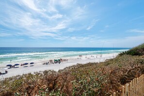 On the beach - ☀️RARE FIND~Beachfront~Endless Ocean Views~Prime Seaside~Butterfly Bluff (Santa Rosa Beach)