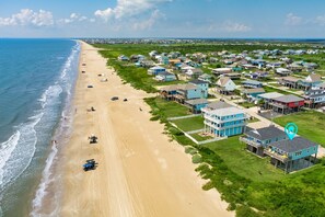 On the beach