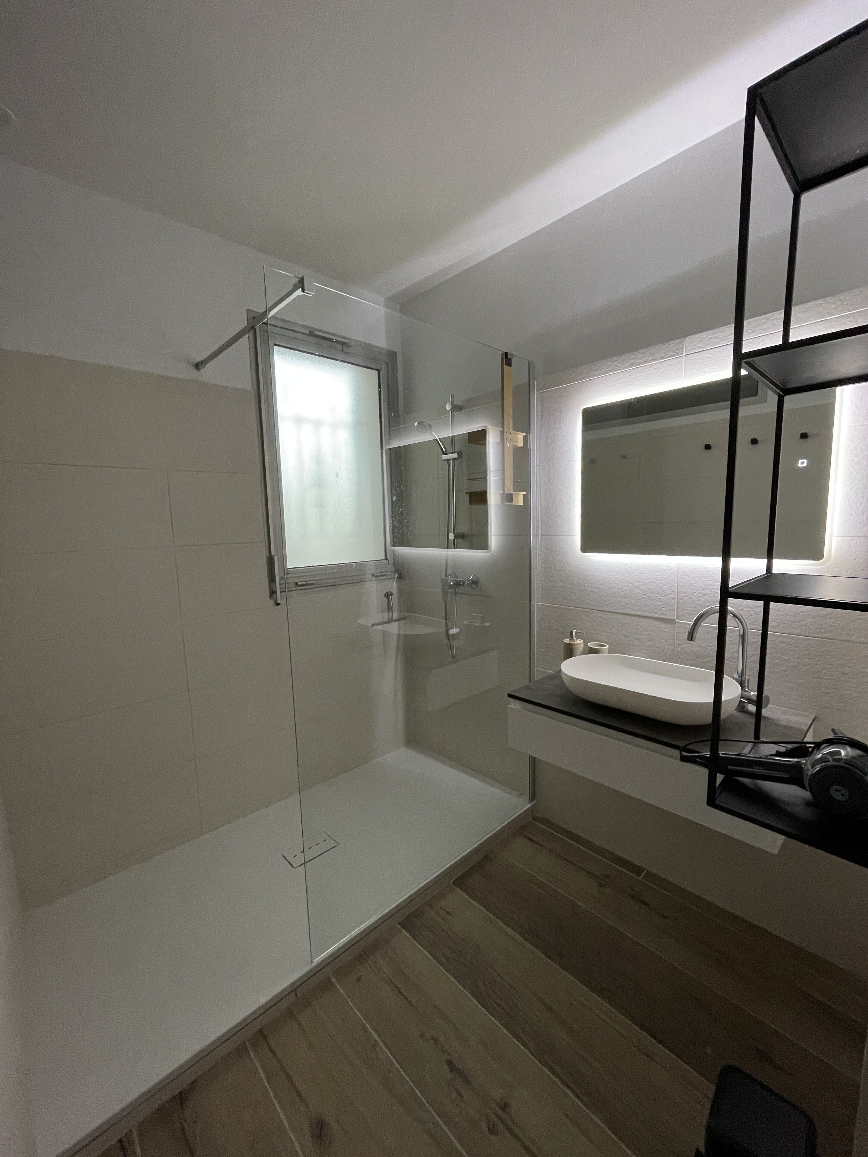 Regadera y bidet 