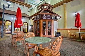 Outdoor dining - Shores of Panama 1705 - Stunning Gulf Front Unit with reserved parking (Panama City Beach)