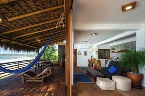 Living area - Lazuli Playa - Beachfront Loft (Santa Maria Tonameca)
