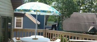 Upper Level Loft in Downtown Suttons Bay Across the Street From Beach and Marina
