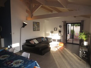 TV, videogiochi, lettore DVD, tavolo da ping pong