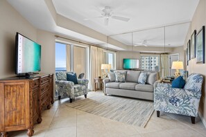 Smart TV, DVD player -  WESTWINDS 4723 SANDESTIN BEACH FRONT 2 KING BEDROOMS HUGE WRAP BALCONY (Miramar Beach)