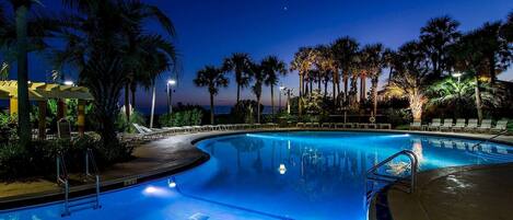 Außenpool, beheizter Pool