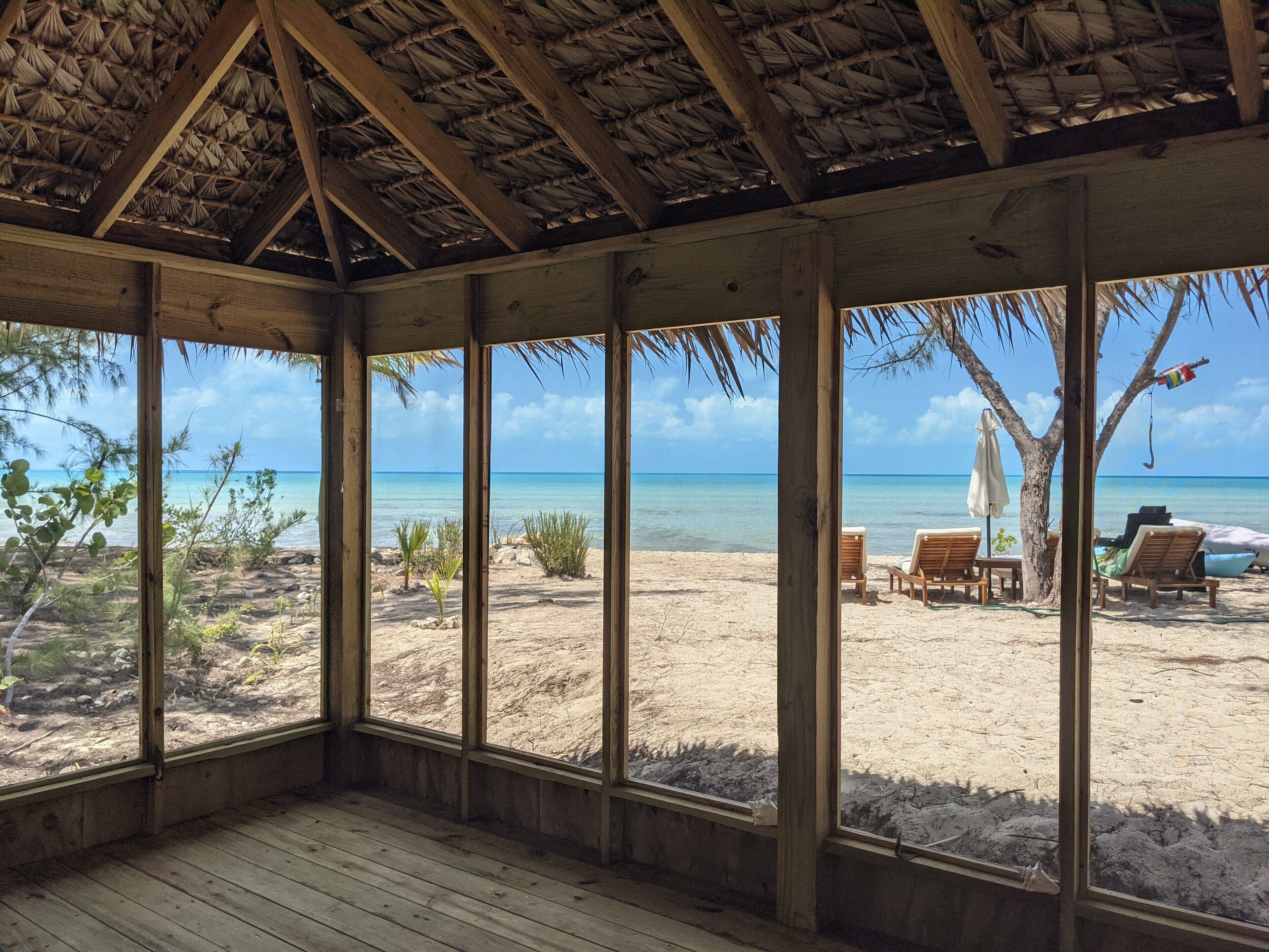 view from gazebo