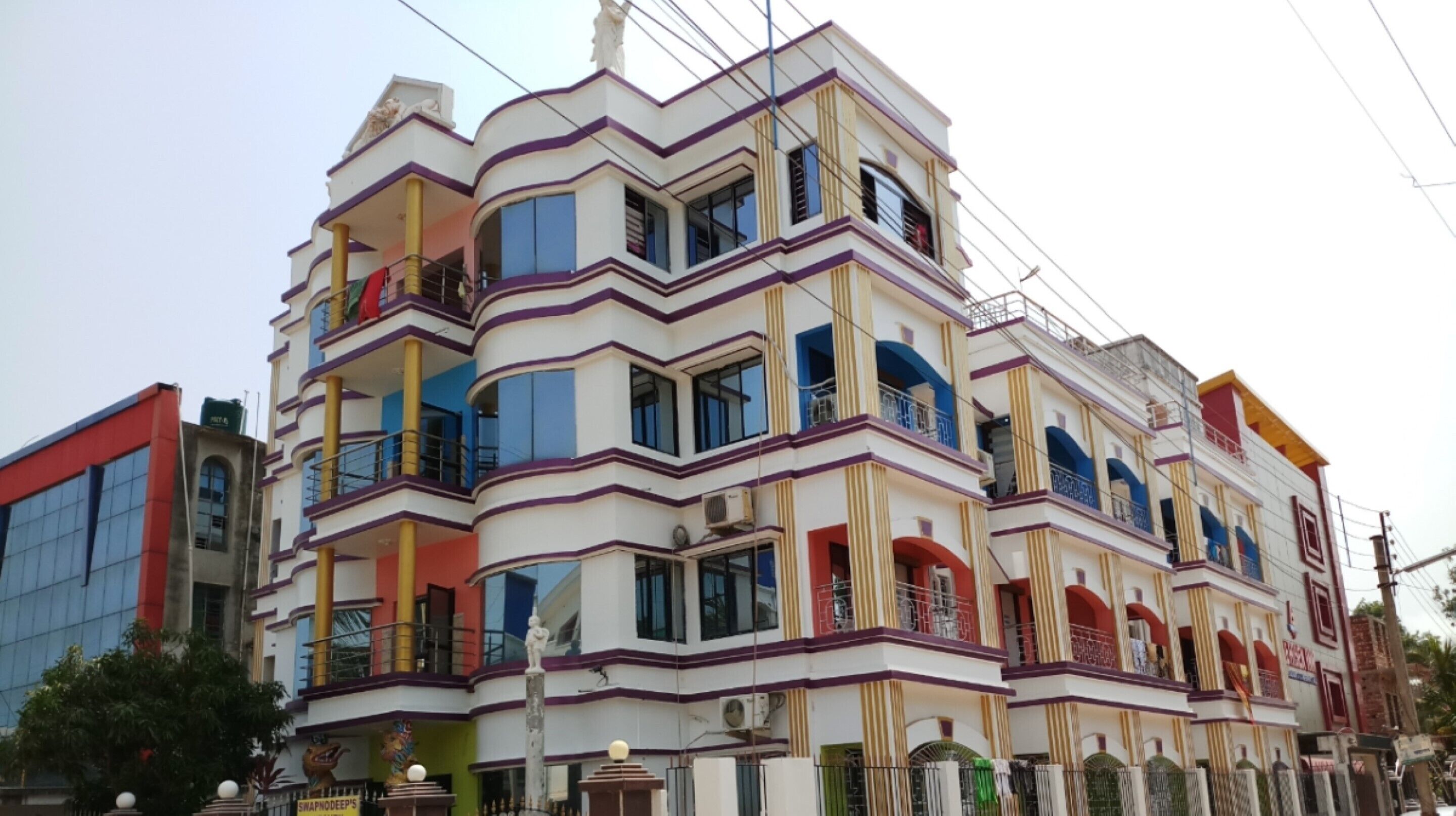 Fachada del alojamiento