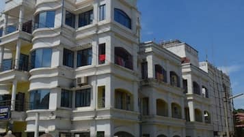 Voorkant van accommodatie