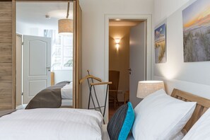 2 soveværelser, pengeskab på værelset, Wi-Fi, sengetøj