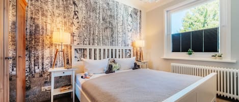 2 Schlafzimmer, Reisekinderbett, WLAN