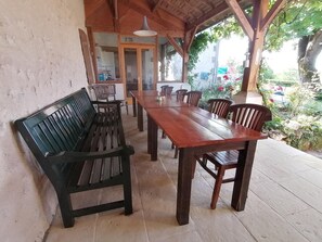 Outdoor dining