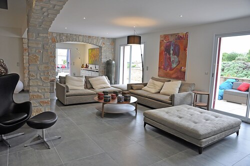 Maison de campagne avec piscine privée