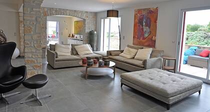 Maison de campagne avec piscine privée