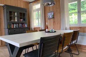 Dining - Mansion in Cuzy with Pool & Forest Views (Cuzy)