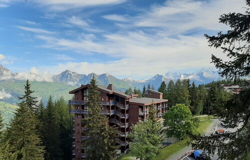 Arcs 1800, immeuble le Vogel,  vue Mont-Blanc, 200m des pistes et commerces