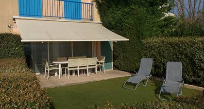 Nice apartment with garden level sea and hill view