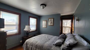 1 chambre, fer et planche Ă repasser, Wi-Fi gratuit, draps fournis