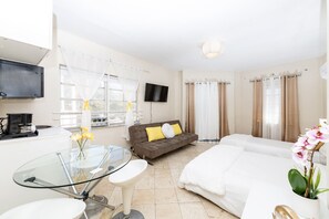 1 bedroom, iron/ironing board, free WiFi, bed sheets