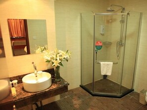Bathroom - Greentree Inn Lanzhou Yantan Road Express Hotel (Lanzhou)