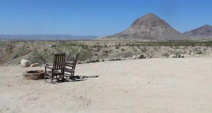 Big Bend Lodging at Ten Bits Ranch | Room #5 (Delmonico’s Steakhouse)