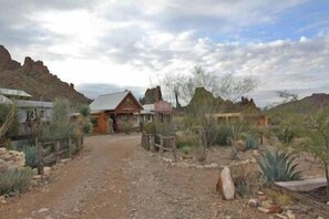Property grounds - Big Bend Lodging at Ten Bits Ranch | Room #5 (Delmonico’s Steakhouse) (Terlingua)