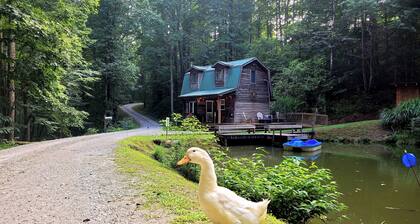 Secluded cabin perfect getaway for couples or ideal for small families!