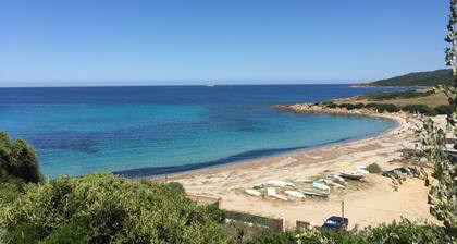 Superb T2 45 m2 new town center 5 pers. Air-conditioned, comfortable beach 300m away