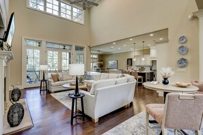 Smart TV, table tennis, books