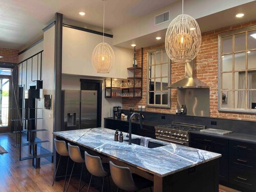 Experience historic downtown Sheridan from our luxurious 2-bed, 2-bath loft in an 1892 building.