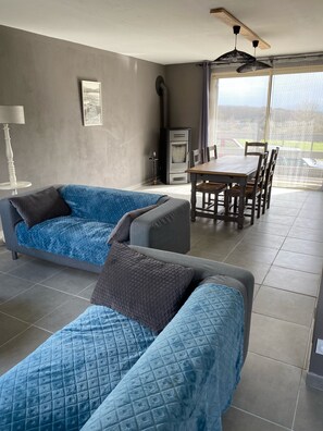 Télévision, cheminée, jeux vidéo, espaces bureaux