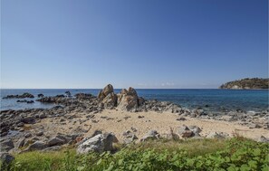 Nära stranden och fiske