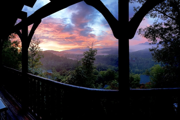 Great View from Top Balcony