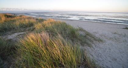 Familienferienhaus Mare Frisium, Meerblick, am Deich, Waschtrockner, Sauna, Ofen