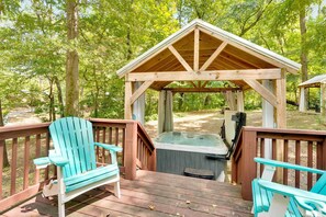 Baignoire à remous extérieure