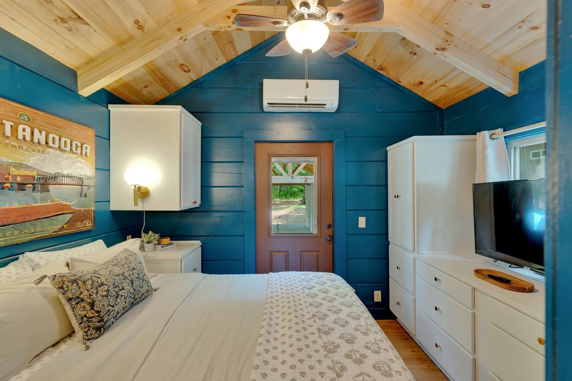 1 多间卧室、旅行婴儿床、免费 WiFi、床单