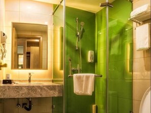 Bathroom - Greentree Inn Tangshan Lubei District Aegean Sea (Tangshan)