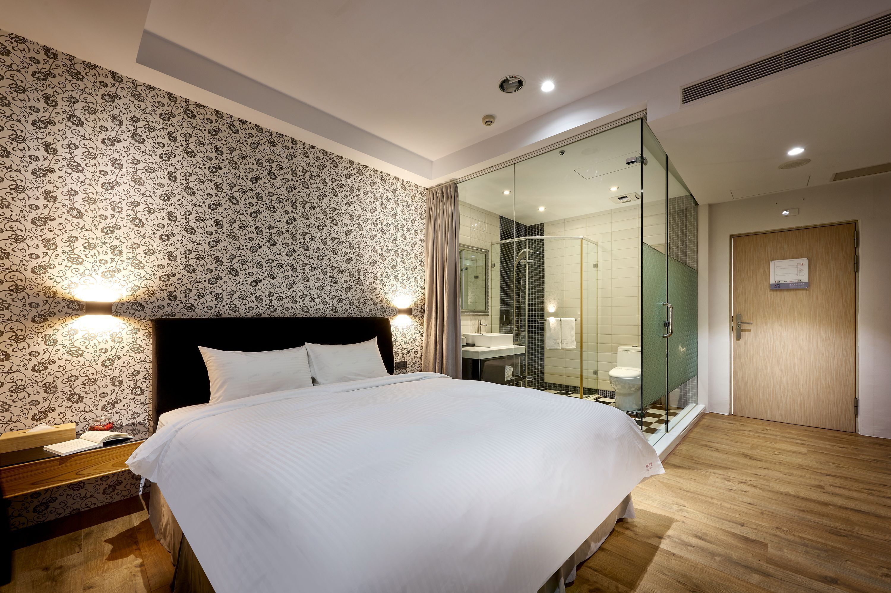 classic room | minibar, desk, laptop workspace, blackout curtains