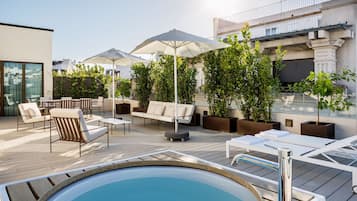 Suite – president, spabadekar (Terrace) | Privat boblebad