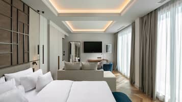 1 habitación, minibar, caja de seguridad en la habitación y escritorio
